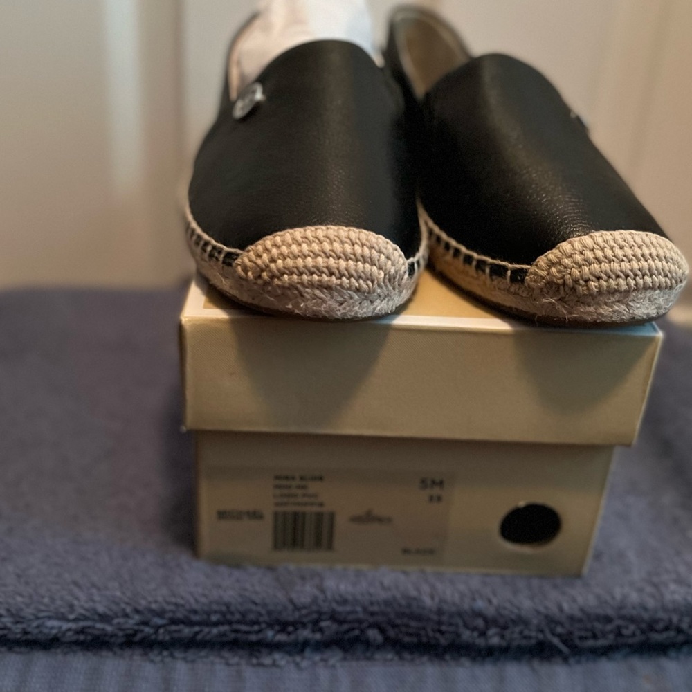 Espadrilles black leather from Michael Kors